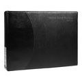 齊心（COMIX）A1611 高級商務名片冊 二段六格/360張 黑色