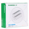 三木（SUNWOOD)23/20厚層訂書針-裝訂能力：180張紙（70g）--8220（1000枚/盒）