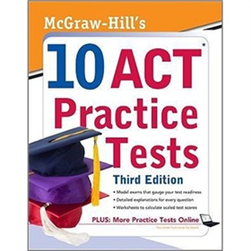 McGraw-Hill s 10 ACT Practice Tests [平裝] - 點擊圖像關閉