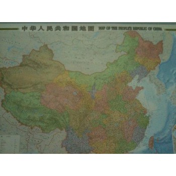 中華人民共和國地圖 - 點擊圖像關閉