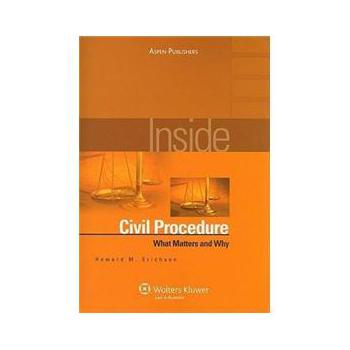 Inside Civil Procedure: What Matters and Why (Inside Series) [平裝] (民事訴訟：何與為何？) - 點擊圖像關閉