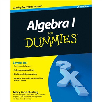 Algebra I For Dummies [平裝] (傻瓜書-代數 I 第2版) - 點擊圖像關閉